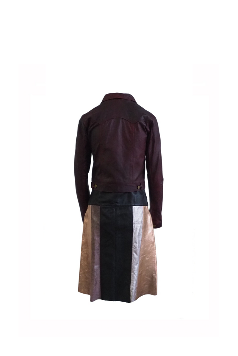 The Scuba Skirt - Leather
