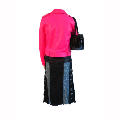 The Scuba Skirt - Denim